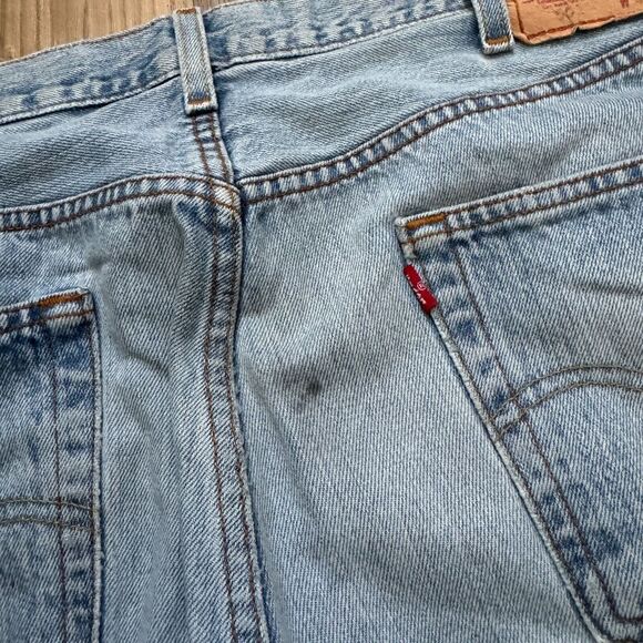 Vintage Levi's 501 Denim Jeans Medium Wash Size 36 X 29 Made USA? 1989 80s *Read - Picture 10 of 10